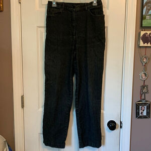 Vintage black Ruby Rd mom jeans size 8